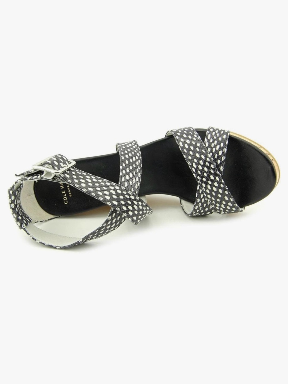Cole Haan Women's Jillian Cork Wedge Sandals size 7 - Picture 6 of 8